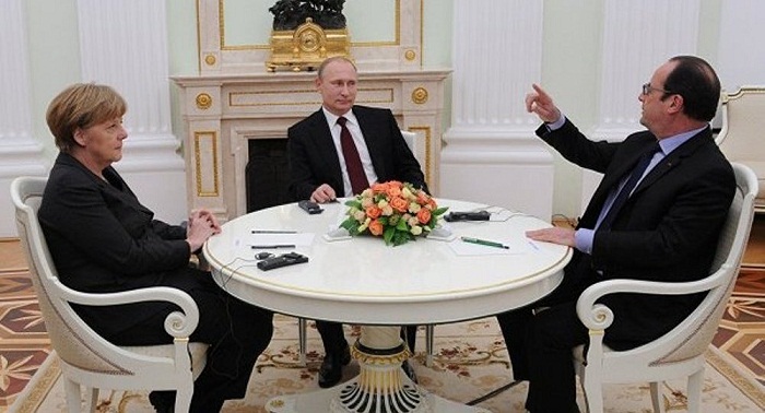 Germany, France, Russia agree need Minsk measures faster